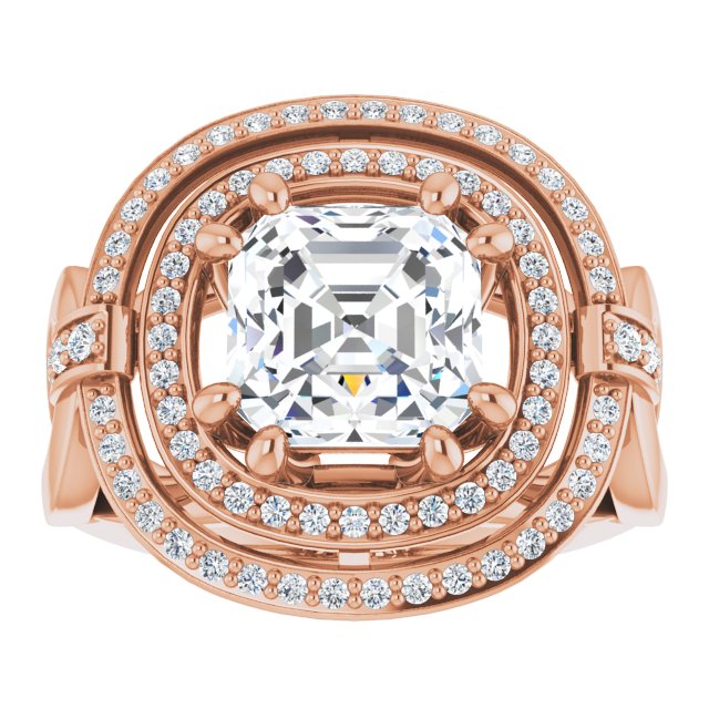 Asscher Ring Mounting