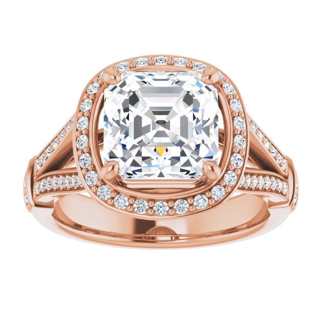 Asscher Ring Mounting