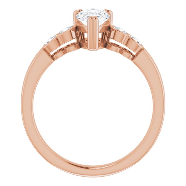 Pear Ring Mounting