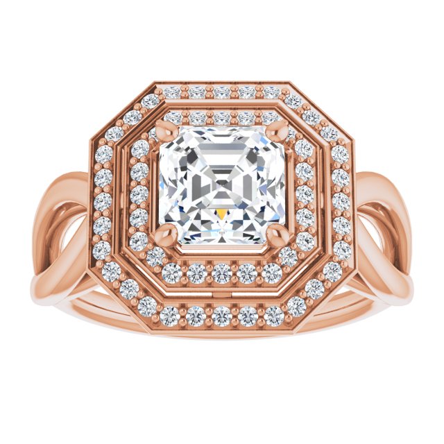 Asscher Ring Mounting