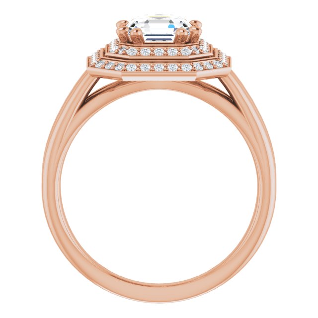 Asscher Ring Mounting