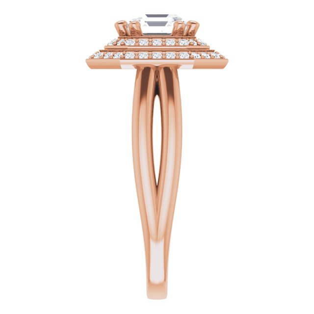 Asscher Ring Mounting