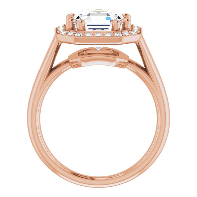Asscher Ring Mounting