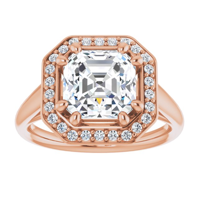 Asscher Ring Mounting