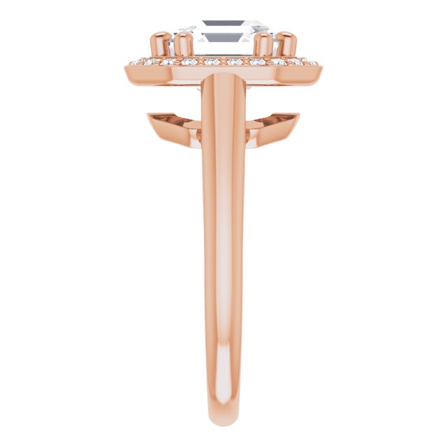 Asscher Ring Mounting