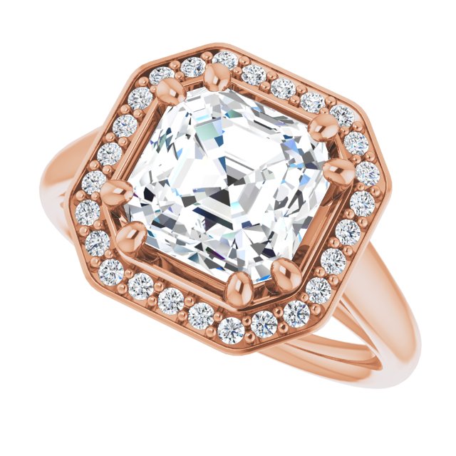 Asscher Ring Mounting