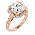 Asscher Ring Mounting