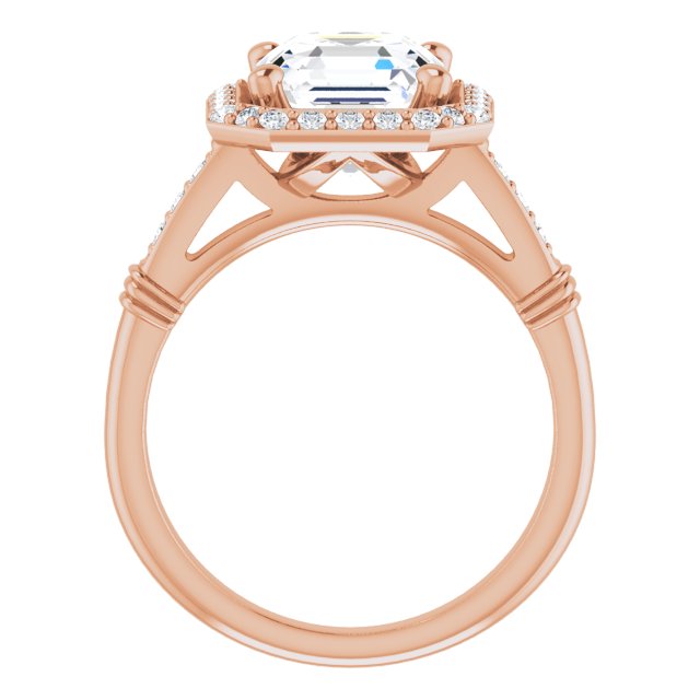 Asscher Ring Mounting