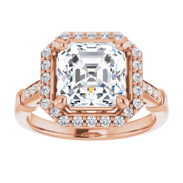 Asscher Ring Mounting