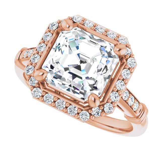 Asscher Ring Mounting