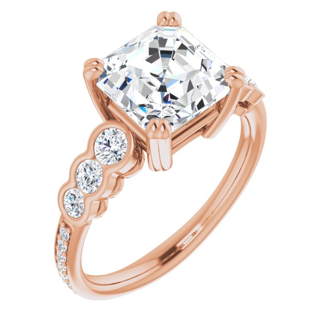 Asscher Ring Mounting