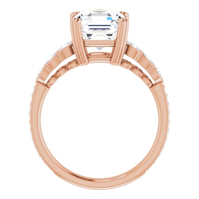 Asscher Ring Mounting