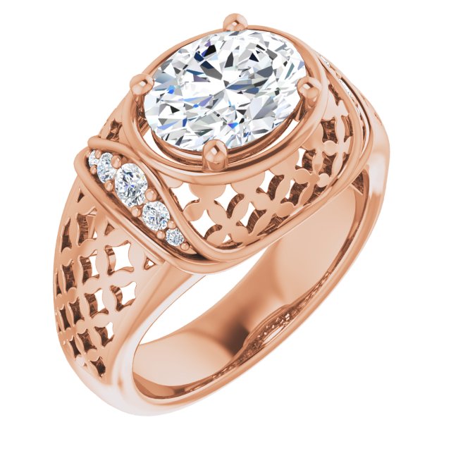 Oval Ring Mounting