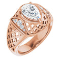 Pear Ring Mounting