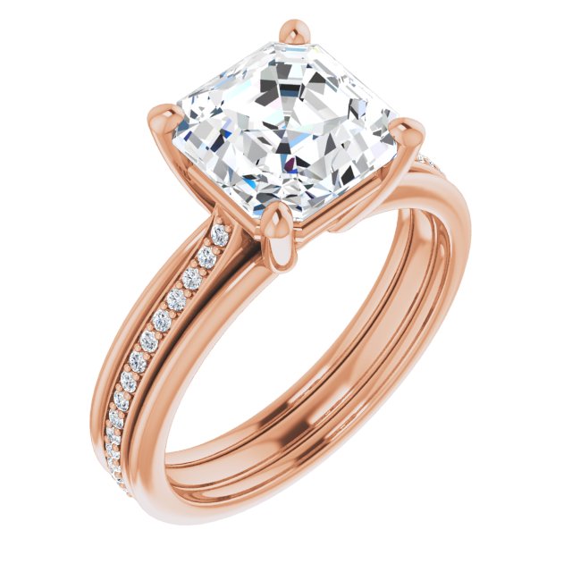 Asscher Ring Mounting