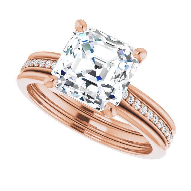 Asscher Ring Mounting