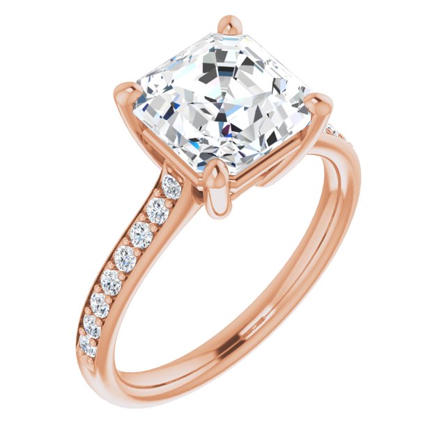 Asscher Ring Mounting
