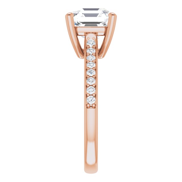 Asscher Ring Mounting