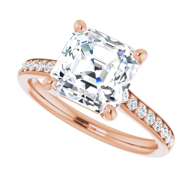 Asscher Ring Mounting