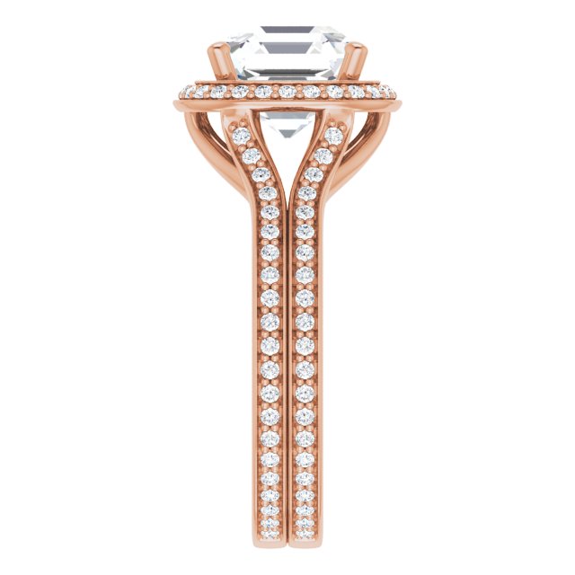 Asscher Ring Mounting