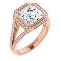 Asscher Ring Mounting