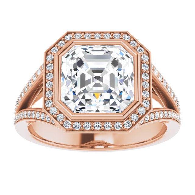Asscher Ring Mounting