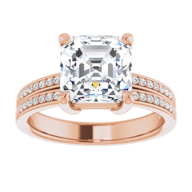 Asscher Ring Mounting
