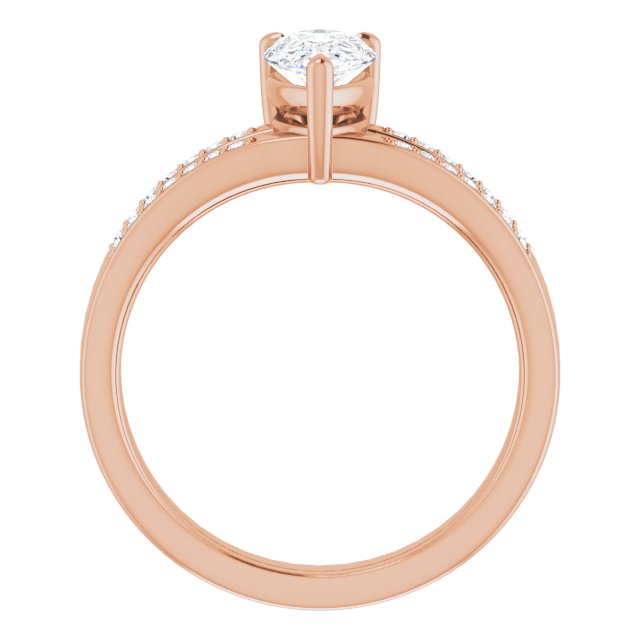 Pear Ring Mounting