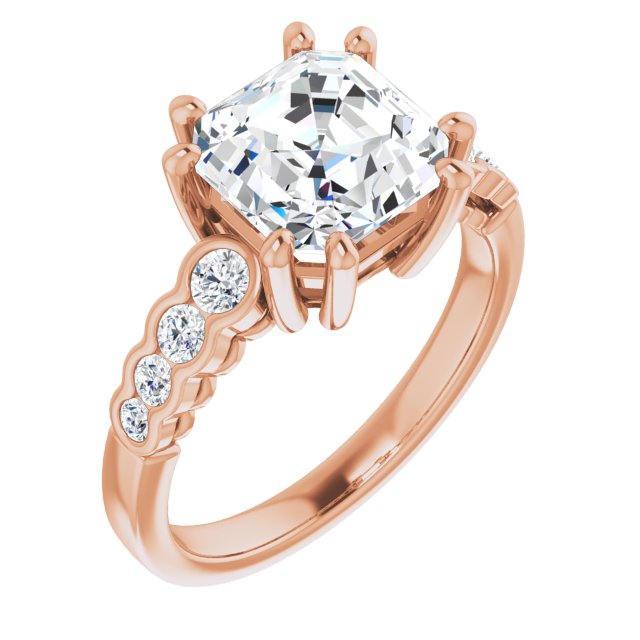 Asscher Ring Mounting