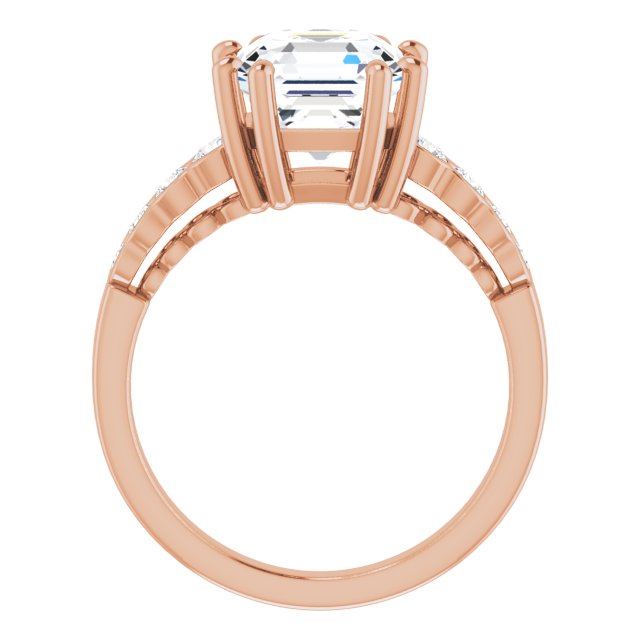 Asscher Ring Mounting
