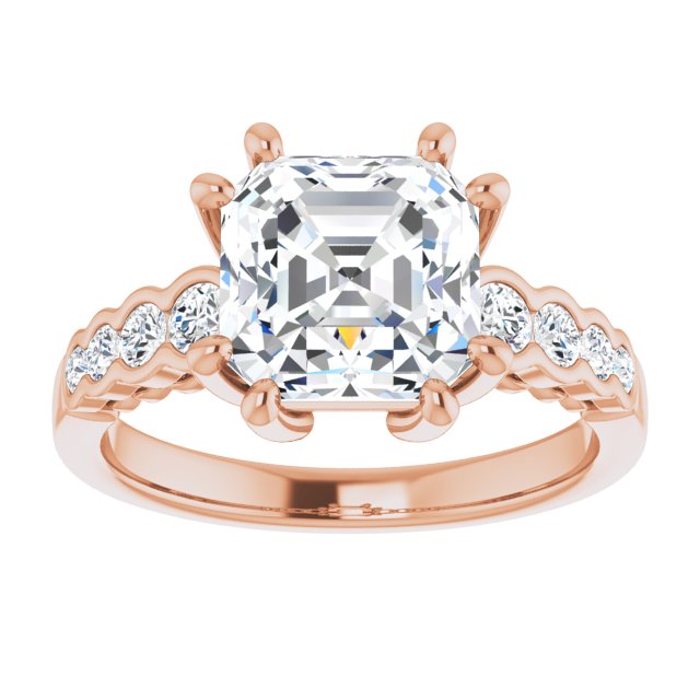 Asscher Ring Mounting