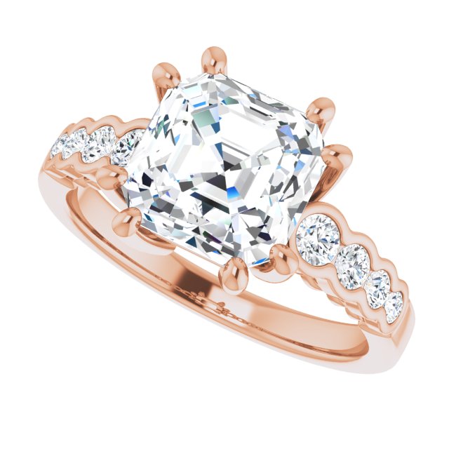 Asscher Ring Mounting