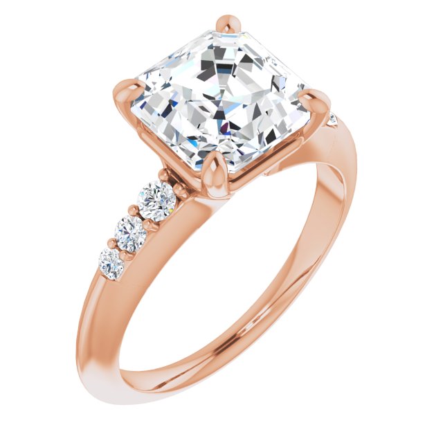 Asscher Ring Mounting