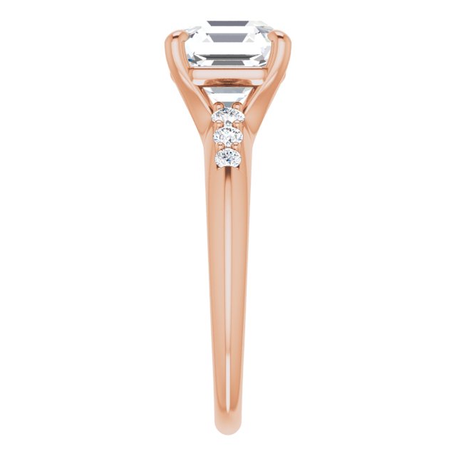 Asscher Ring Mounting