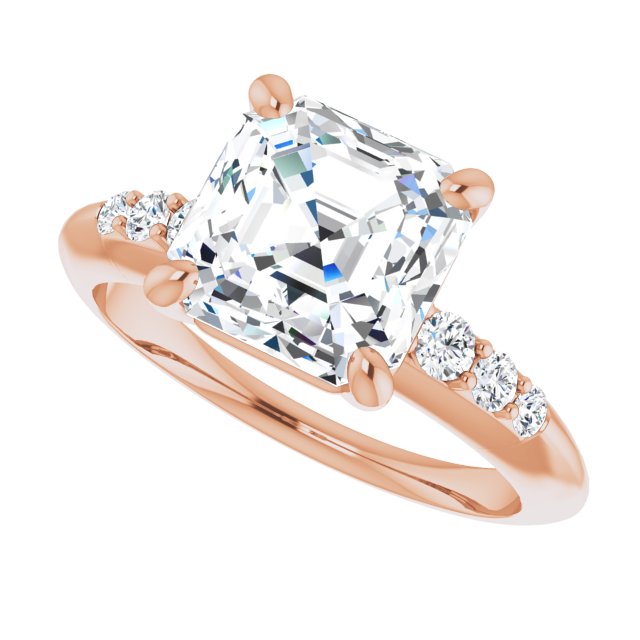 Asscher Ring Mounting