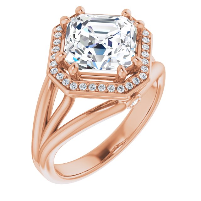 Asscher Ring Mounting
