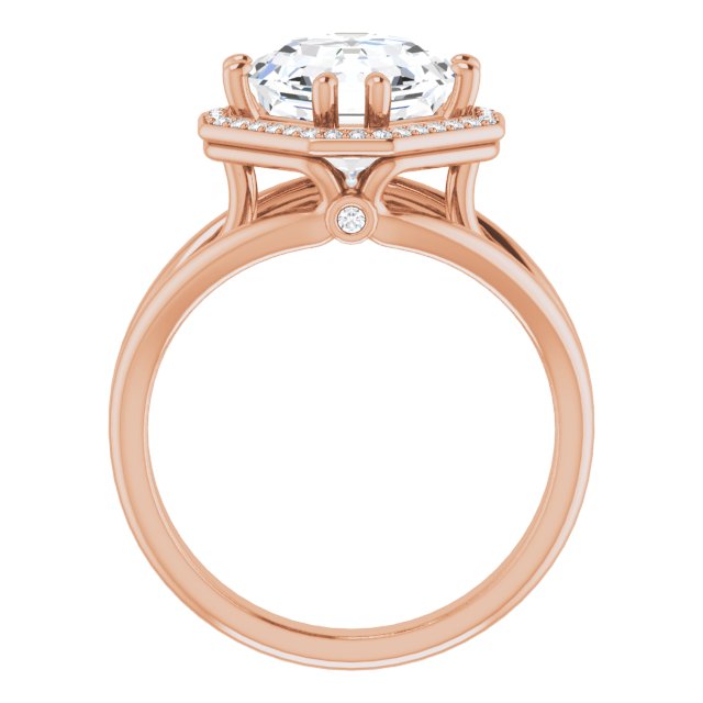 Asscher Ring Mounting