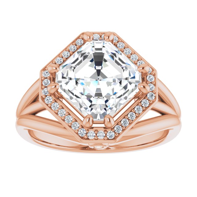 Asscher Ring Mounting