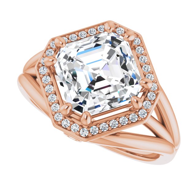 Asscher Ring Mounting