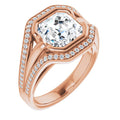Asscher Ring Mounting