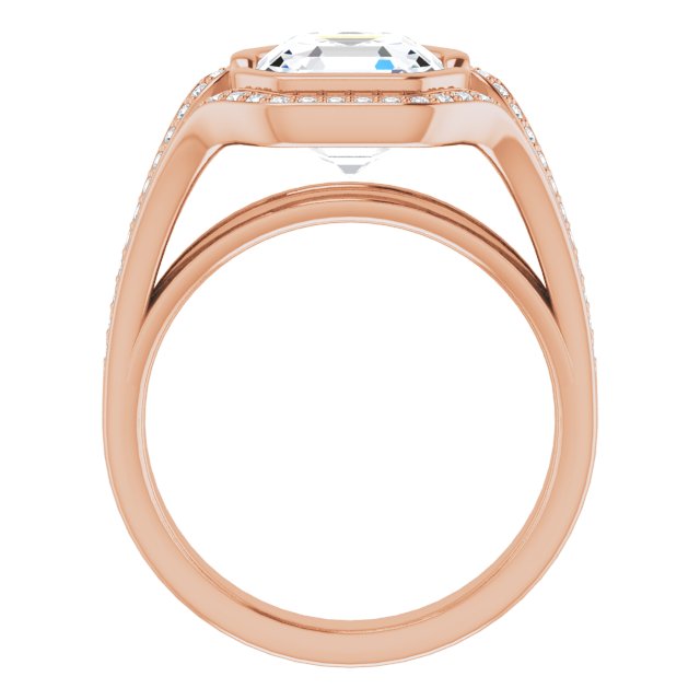 Asscher Ring Mounting