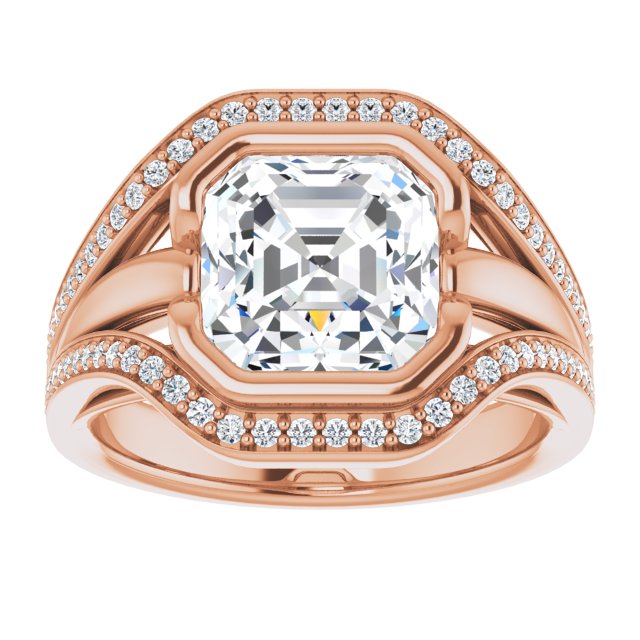 Asscher Ring Mounting