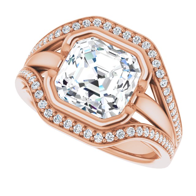 Asscher Ring Mounting