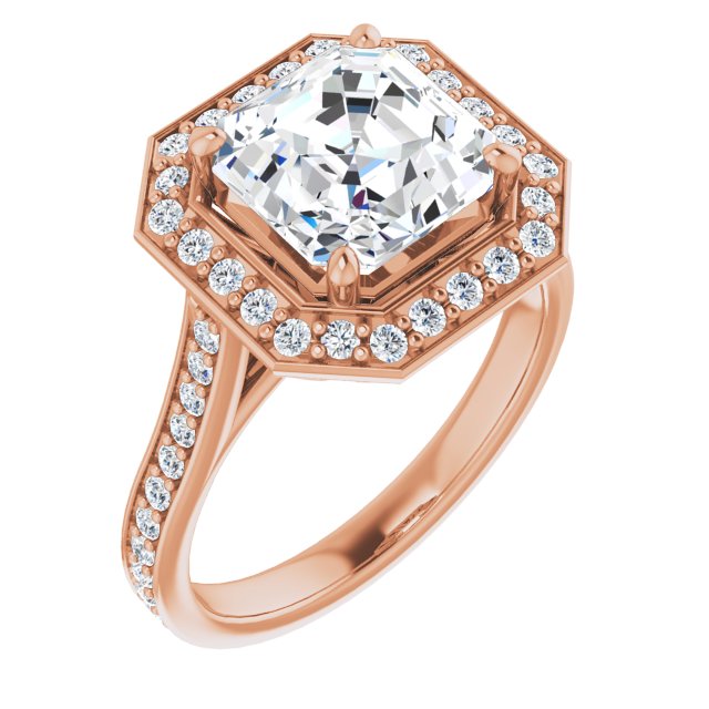 Asscher Ring Mounting