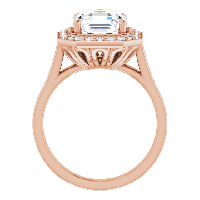 Asscher Ring Mounting