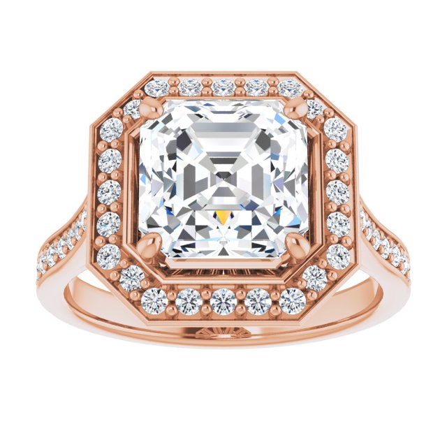 Asscher Ring Mounting