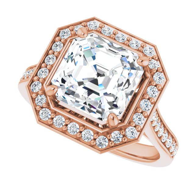 Asscher Ring Mounting