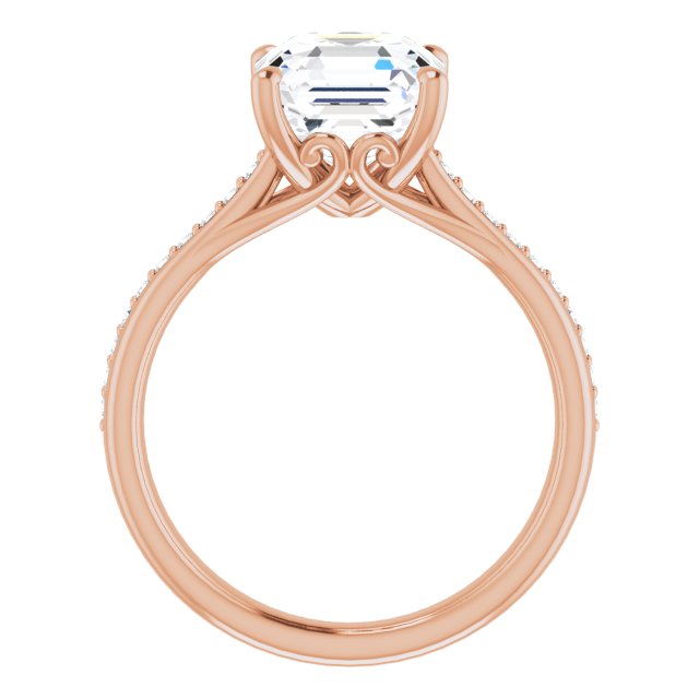 Asscher Ring Mounting