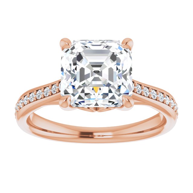 Asscher Ring Mounting