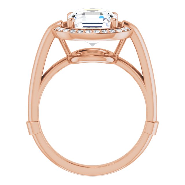 Asscher Ring Mounting